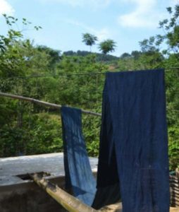 Indigo textile