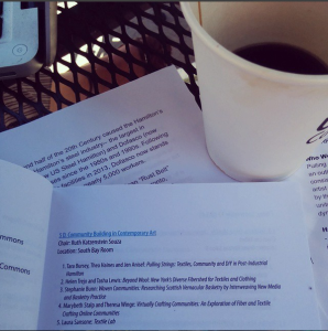 Last minute preparations the day before our session, September 11, 2014.
