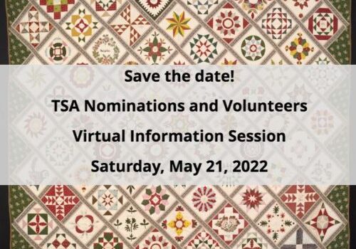 Register for TSA Nominations and Volunteers Virtual Information Session on May 21, 2022